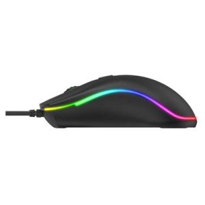 Havit MS72 Cool USB Gaming Mouse sideview rgb light