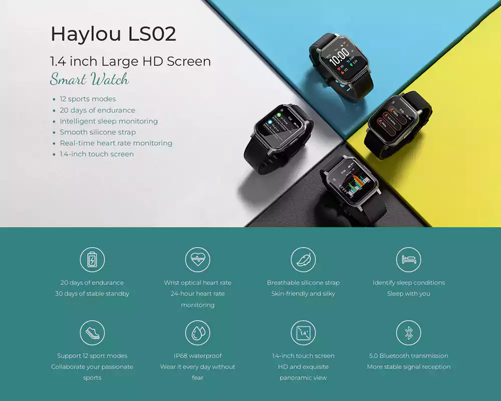 Haylou LS02 Smartwatch