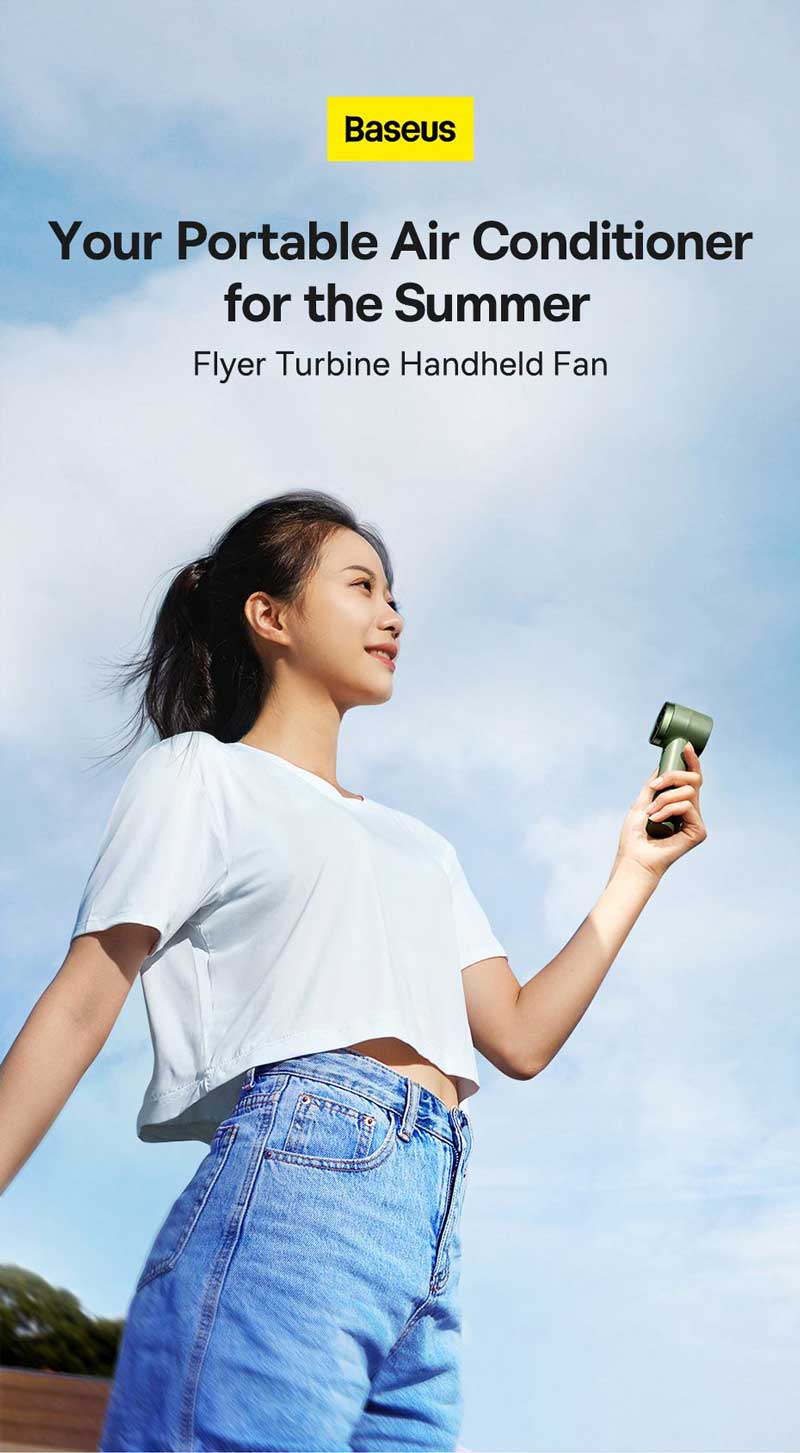 Baseus-Fan-Flyer-Turbine-Handheld-Fan-With-4000mAh-Power-Bank-1