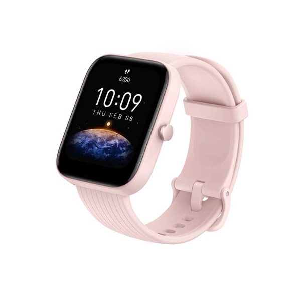 Amazfit-Bip-3-Smart-watch-pink Amazfit-Bip-3-Smart-watch-pink