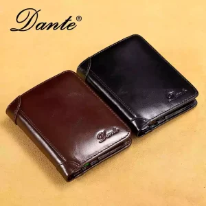 Dante Genuine Leather RFID Blocking Wallet for Men