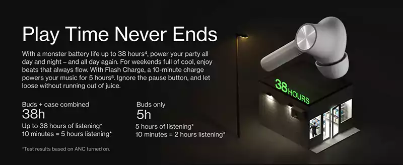 Oneplus Buds Z2 True Wireless Earbuds 4
