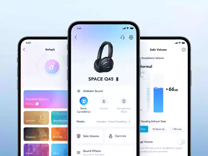 Anker SoundCore Space Q45 Noise Cancelling Headphones p4