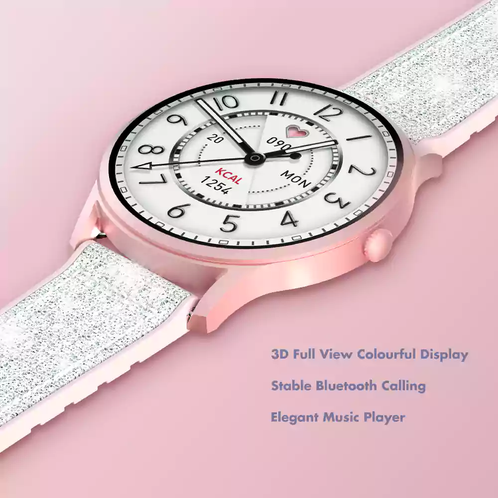 Xiaomi Kieslect Lora Lady Calling Smartwatch With Dual Strap 02