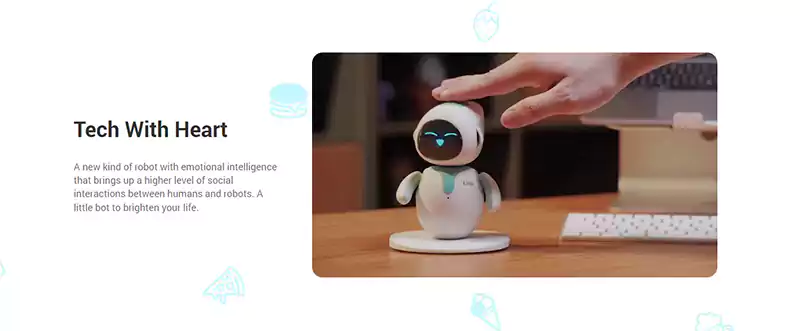 Eilik Intelligent Desktop Companion Bot AI Robot 02