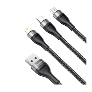 Baseus Flash Series One-for-three 66W Fast Charging Data Cable 2