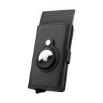 COTEetCI COTECi A Tag Wallet For Airtag Leather RFID PU Card Holder black