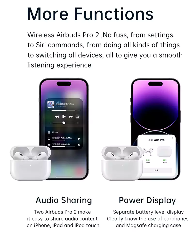 WiWU Airbuds Pro 2 Wireless Bluetooth In-Ear Earphone 10