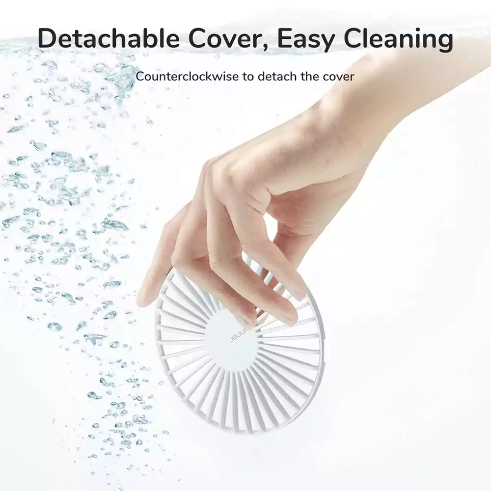 JISULIFE F2B Handheld Portable Mini Hand Fan 4