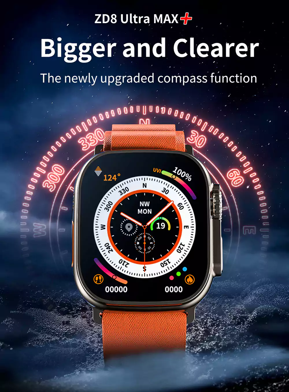 Zordai ZD8 Ultra Max Plus Smartwatch 5