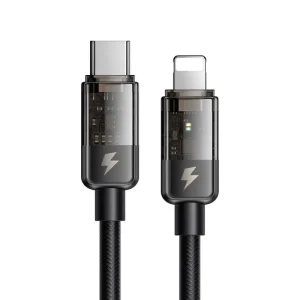 mcdodo-36w-auto-power-off-usb-c-to-lightning-transparent-cable