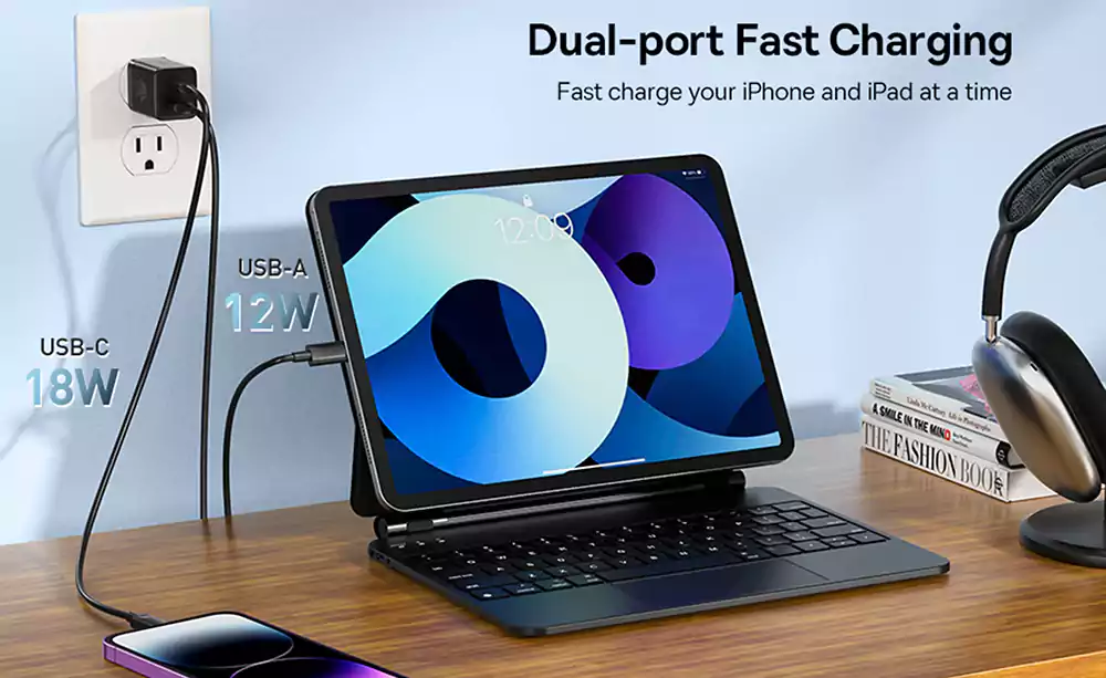 Baseus Super Si Pro 30W Dual Port Quick Charger 2