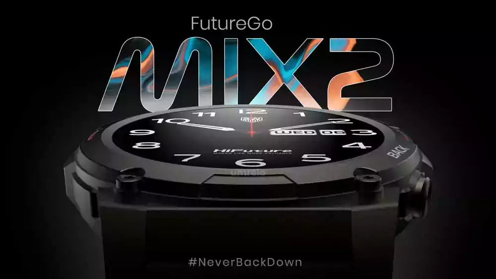 HiFuture FutureGo Mix 2 AMOLED Bluetooth Calling Smartwatch 5