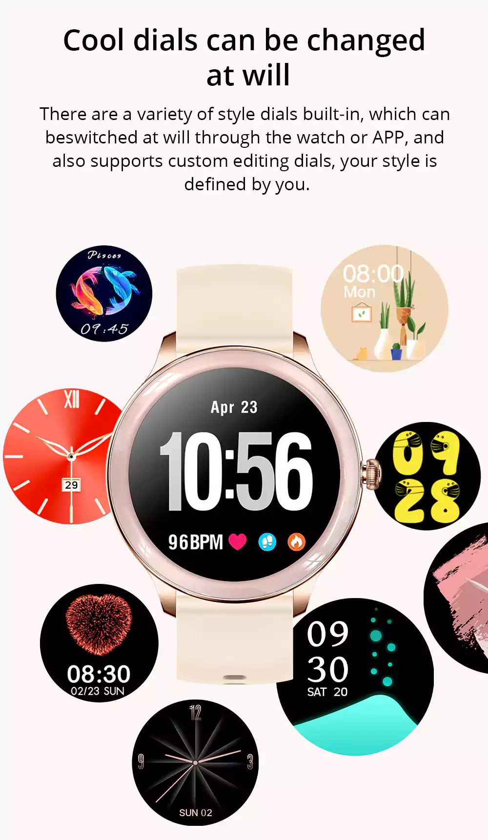 COLMI V33 Waterproof Ladies Smartwatch 9