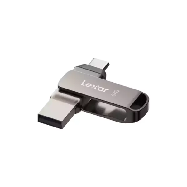 Lexar JumpDrive 64GB Dual Drive D400 USB 3.1 Type-C Flash Drive