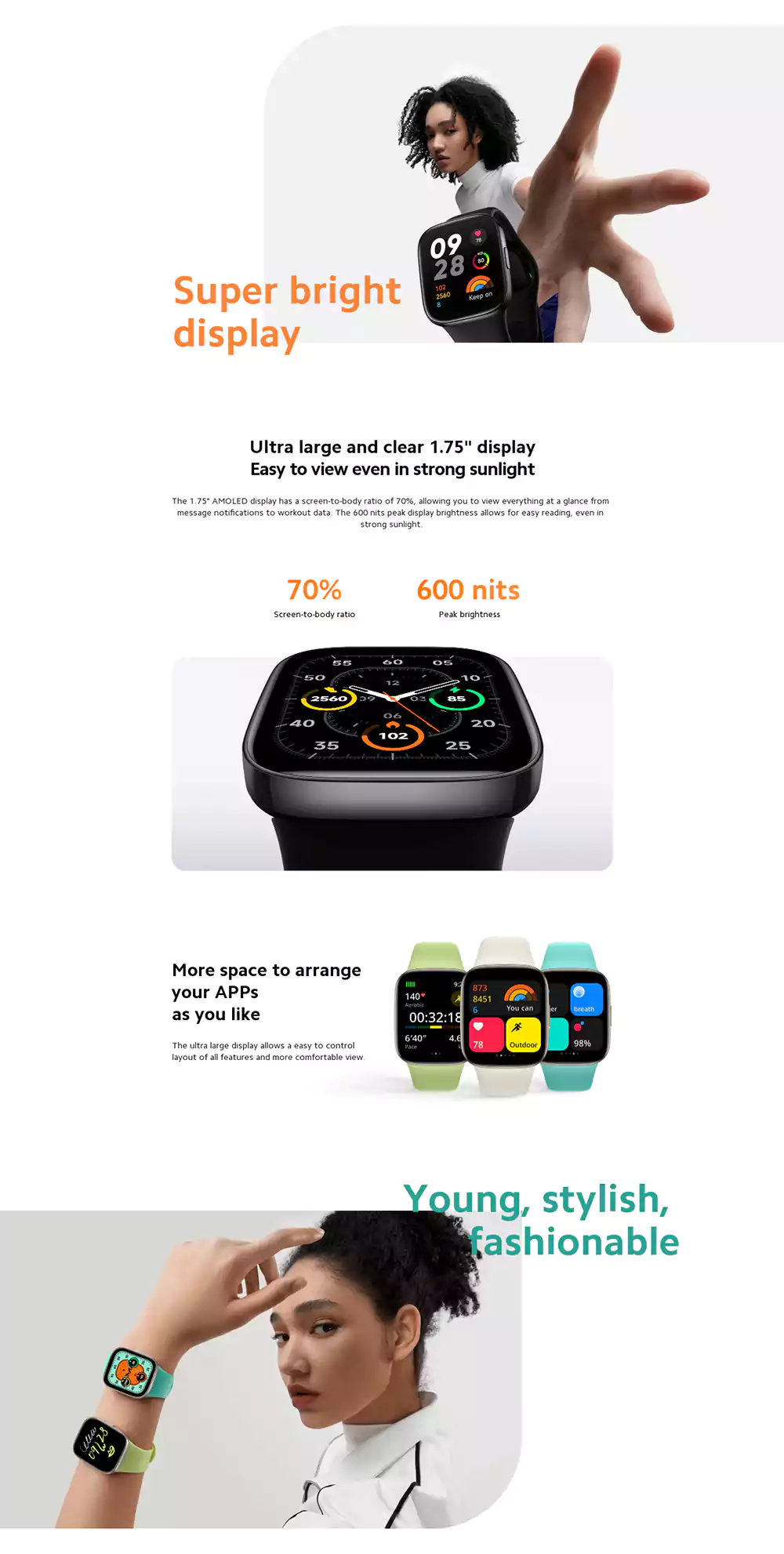 Redmi Watch 3 Bluetooth Calling Smartwatch 2
