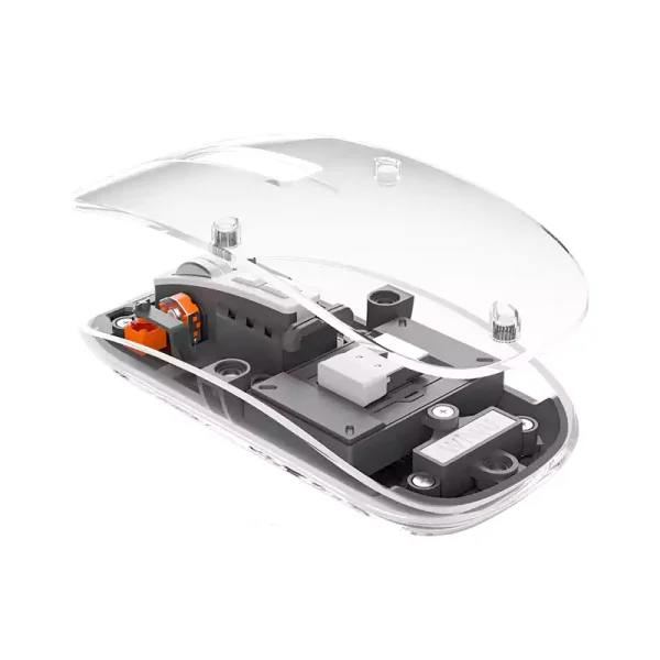 WIWU Crystal Transparent Wireless Mouse 5