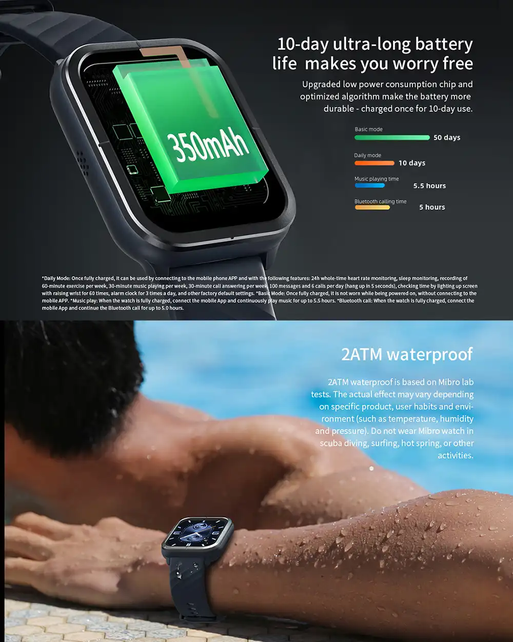 Xiaomi Mibro C3 Bluetooth Calling Smartwatch 5