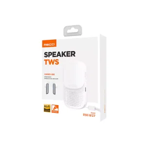 Recci RSK-W27 3-in-1 TWS Earbuds Speaker with Flashlight