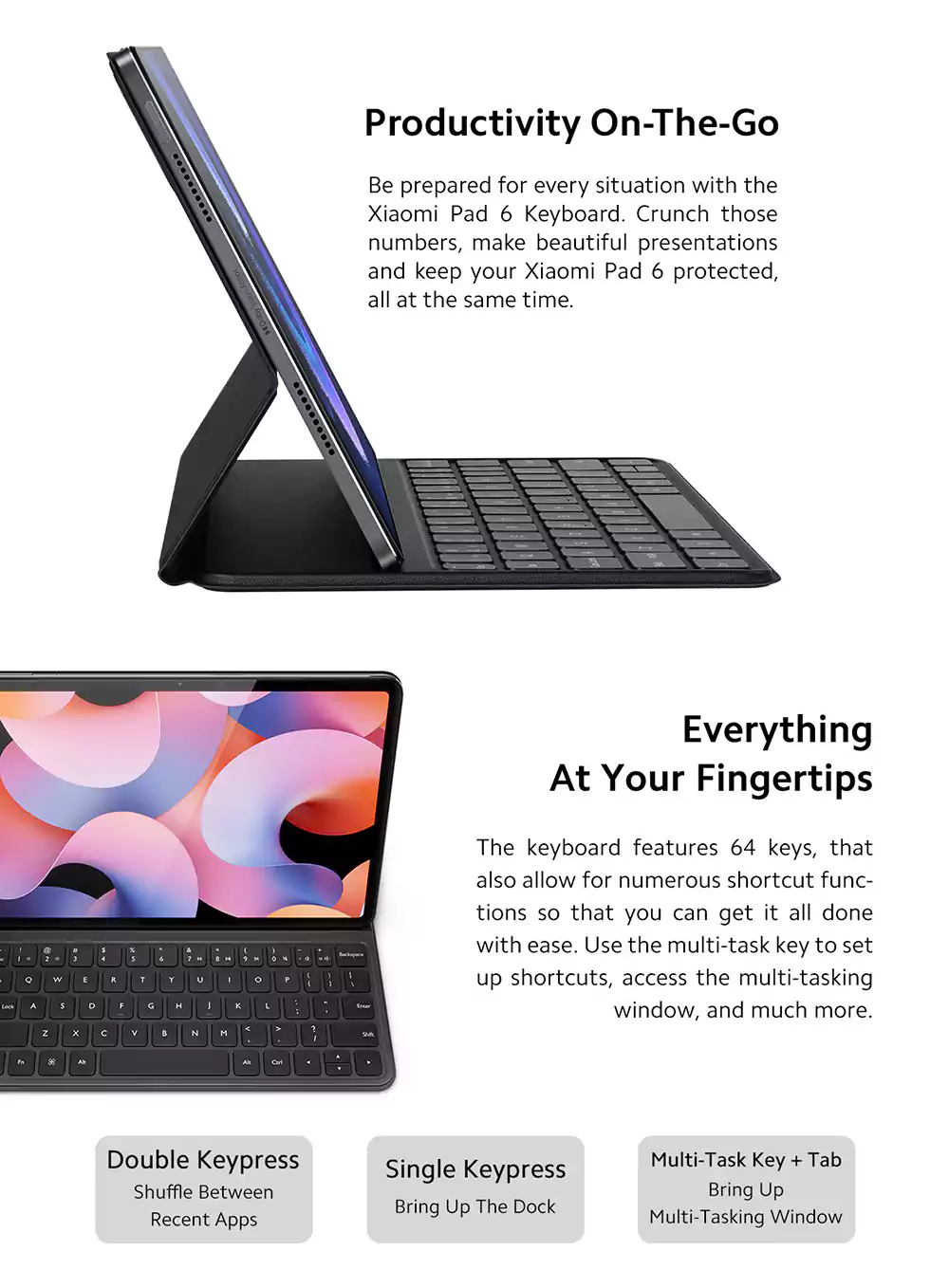 Xiaomi Pad 6 Keyboard Case 3