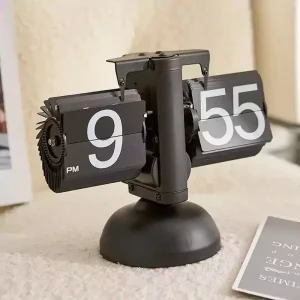 Vintage Modern Luxury Flip Digital Clock