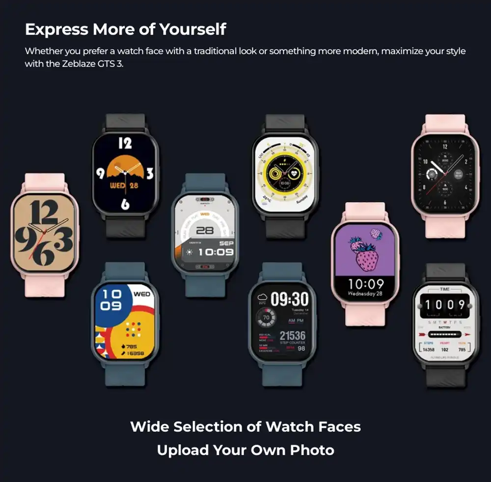 Zeblaze GTS 3 Bluetooth Call Smartwatch 4