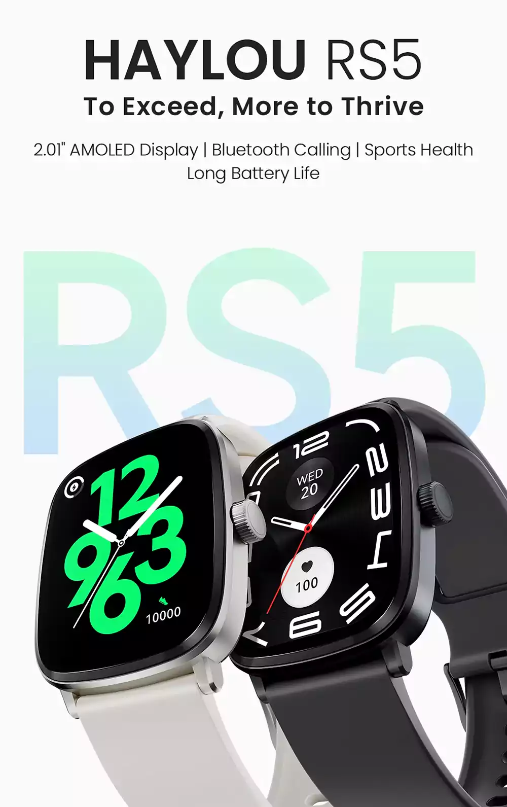 Haylou RS5 AMOLED Display Smartwatch 1