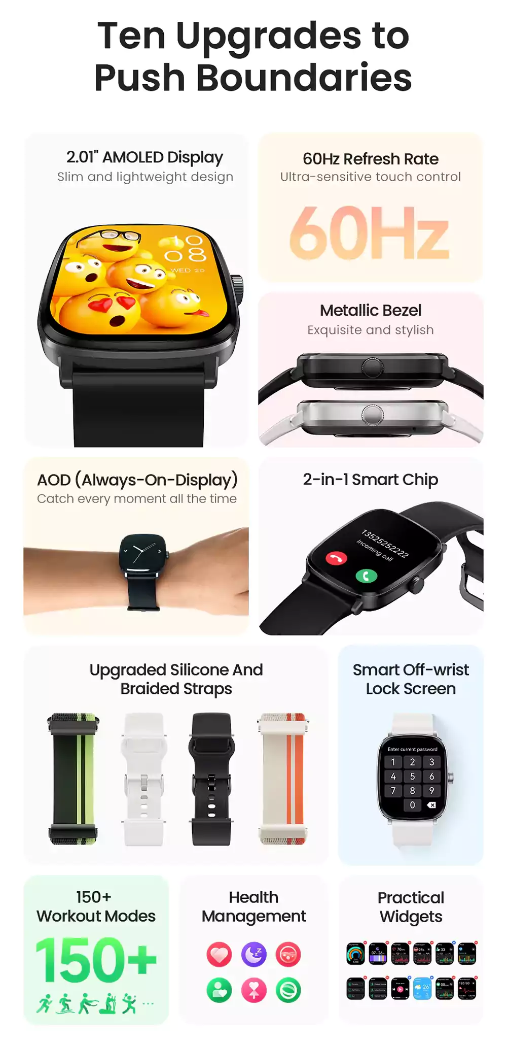 Haylou RS5 AMOLED Display Smartwatch 2