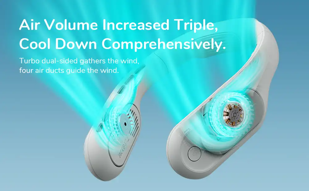 Jisulife FA35 Bladeless Neck Fan Pro 2