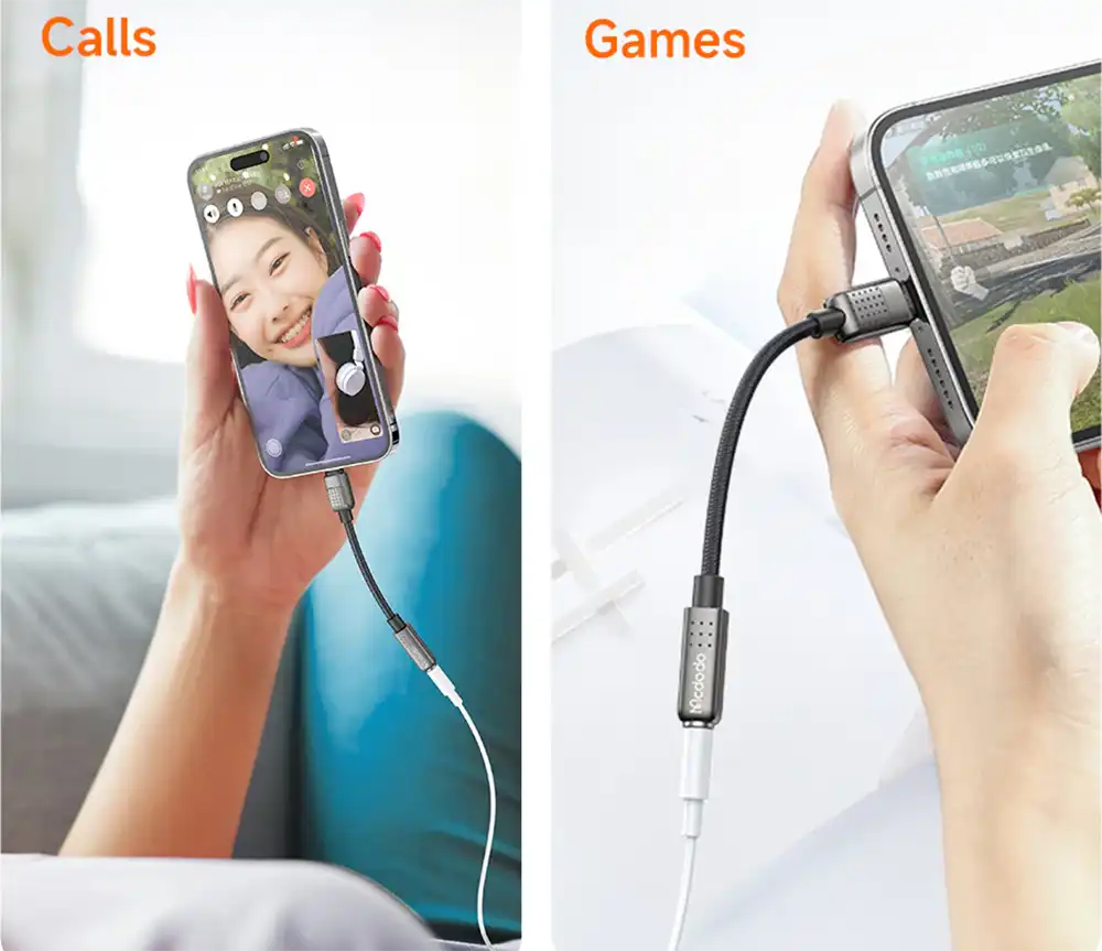 Mcdodo CA-501 Lightning to 3.5mm Female Digital Audio Converter Cable 9