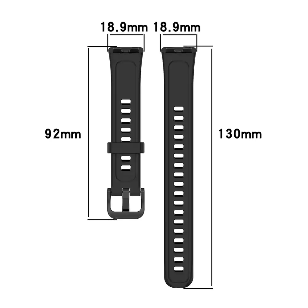 Huawei Band 8 Silicone Strap size