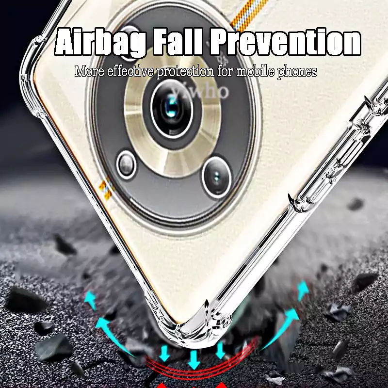 Realme 11 Pro 5G 11 Pro Plus 5G Transparent Silicone Back Cover 3