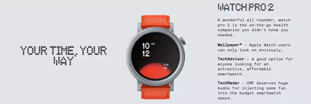 Nothing CMF Watch Pro 2 Smartwatch 1