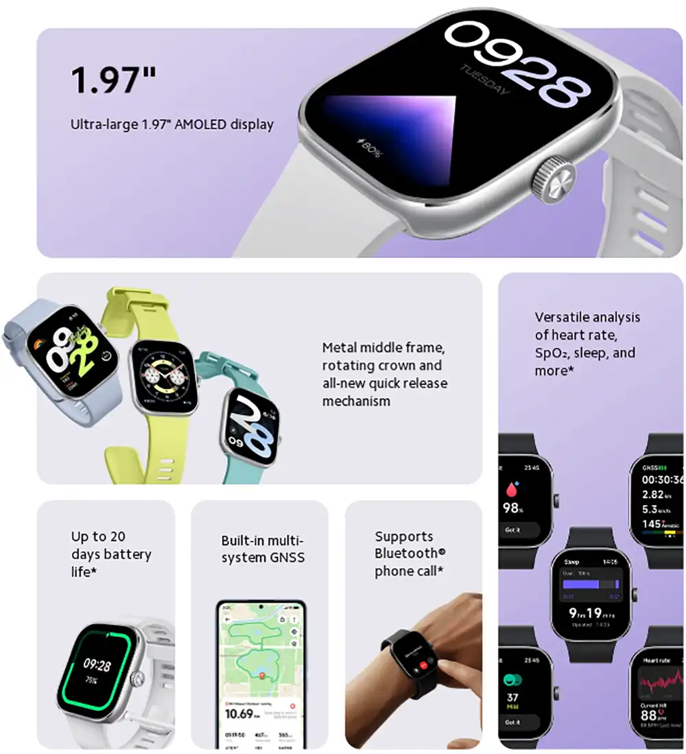 Redmi Watch 4 GPS Smartwatch 2
