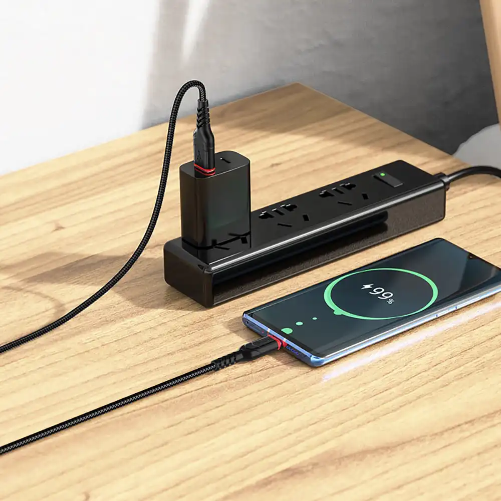 Hoco X59 Anti-Bending Fast Charging Data Cable 2