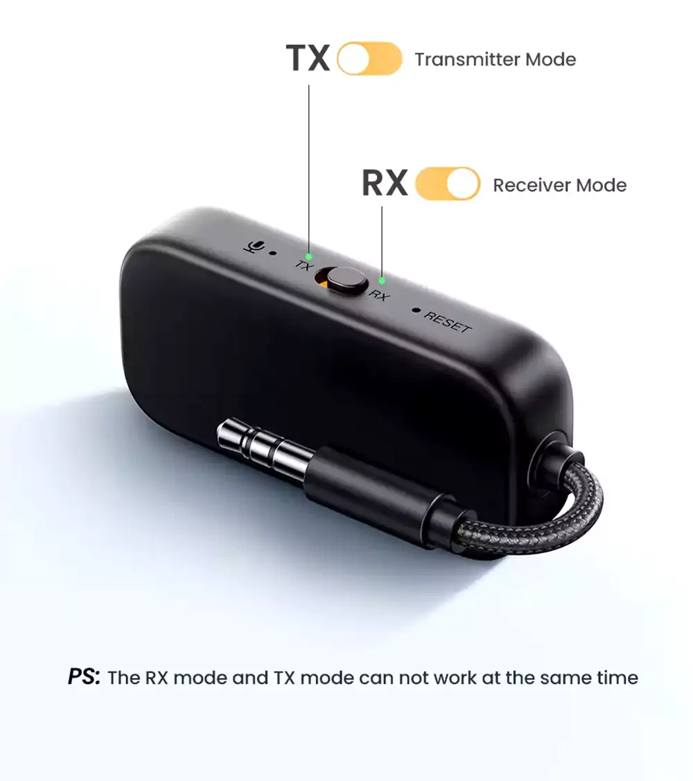 UGREEN CM672 Bluetooth Audio Transmitter Receiver 3