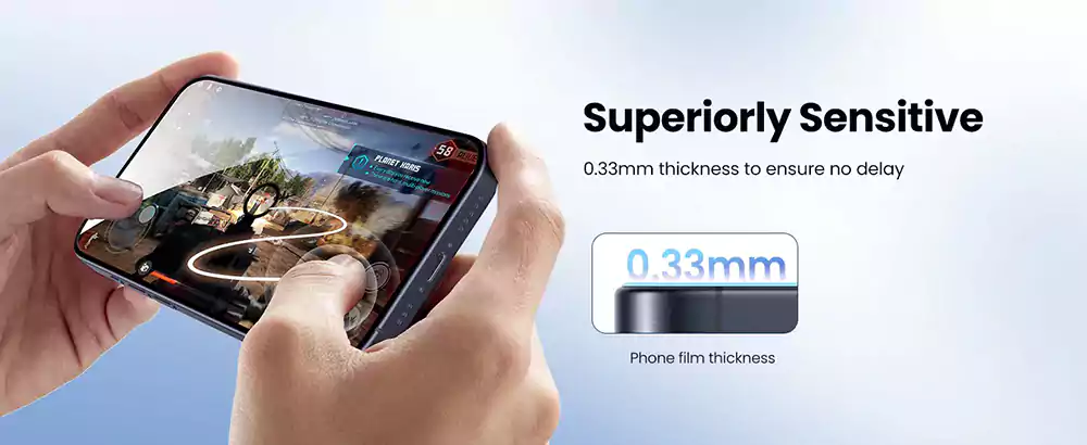 Ugreen Tempered Glass Screen Protector iPhone 15 Pro - 15 Pro Max with Installation Tools - 4