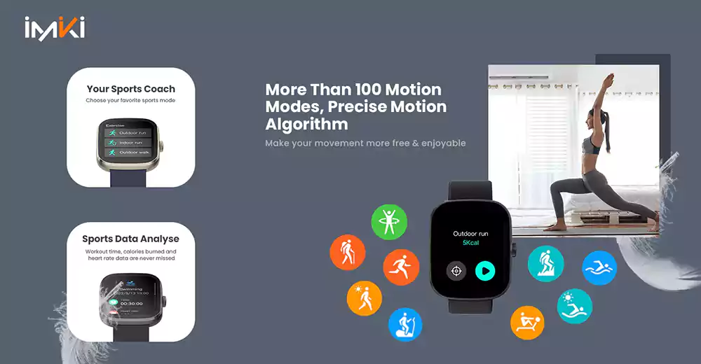 Xiaomi Imiki Frame 2 Lite Smartwatch img 5