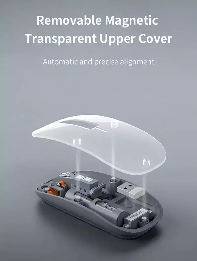 Recci RCS-M01 Space Capsule Multimode Wireless Mouse 2