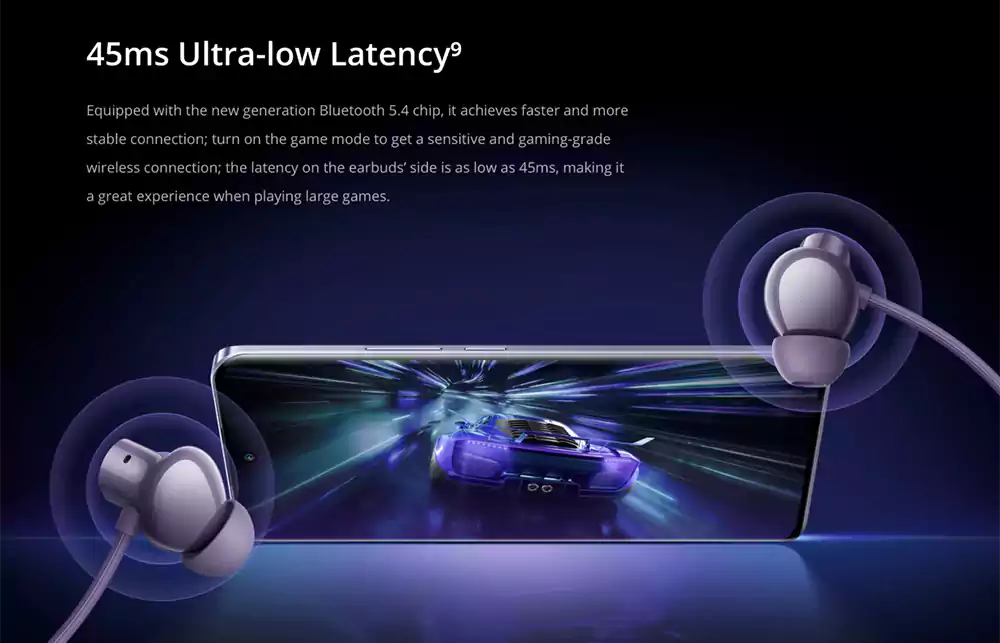 realme Buds Wireless 5 ANC Wireless Neckband Earphone 5