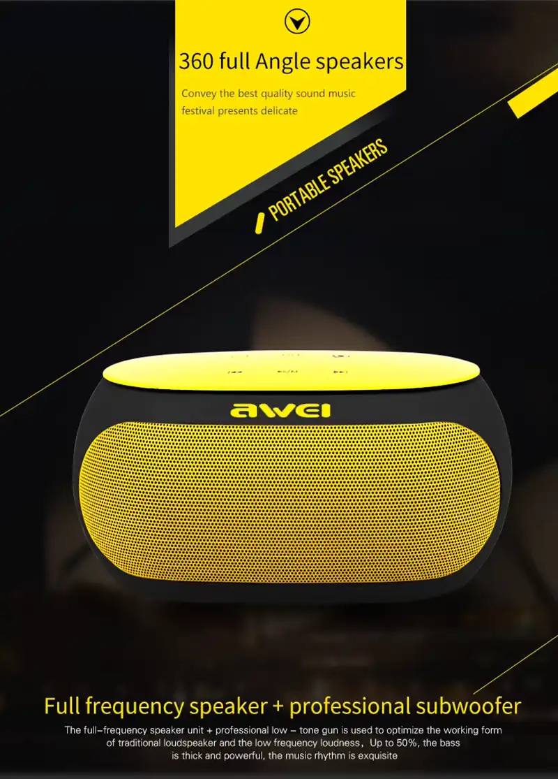 Awei Y200 Portable Wireless Speaker 3