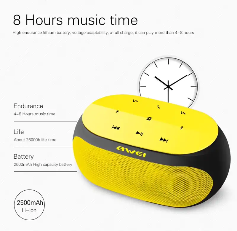 Awei Y200 Portable Wireless Speaker 4