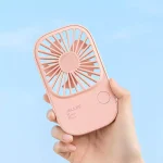 Jisulife FA49 Rechargeable Handheld Fan Pink