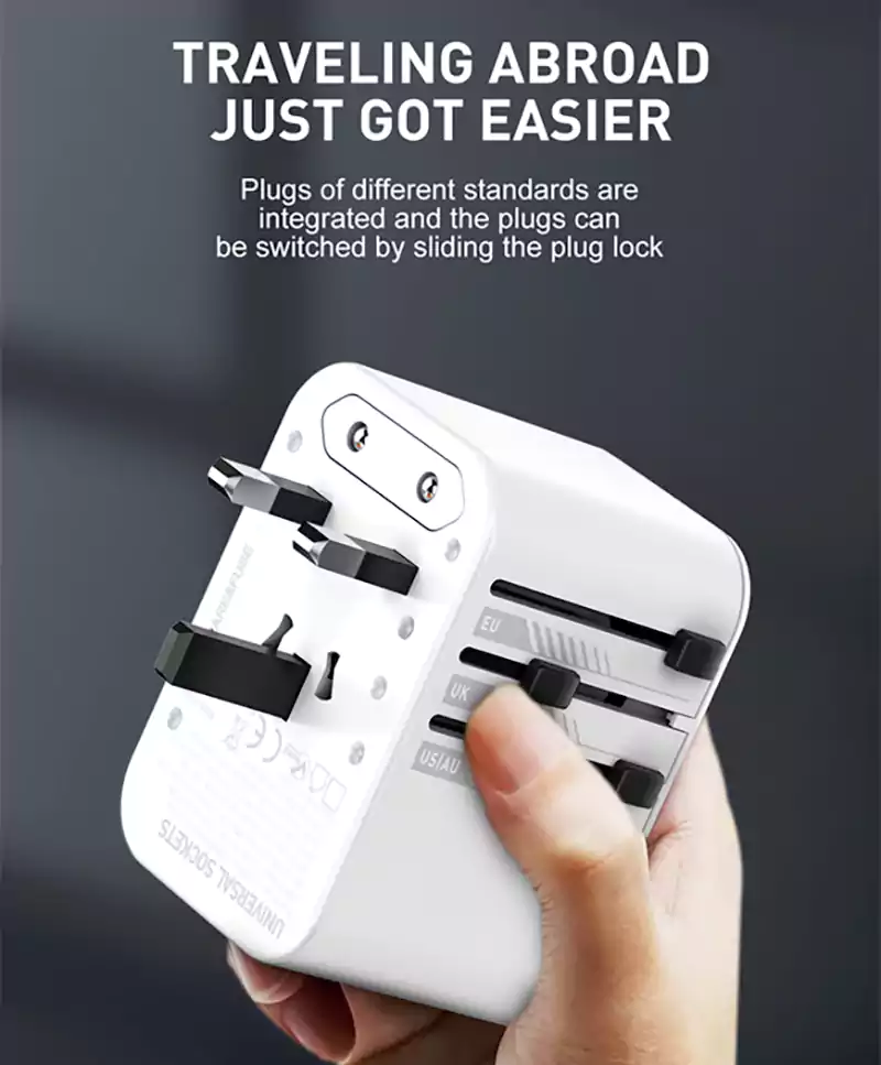 LDNIO Z6 65W GaN 3 USB Universal Travel Adapter 3