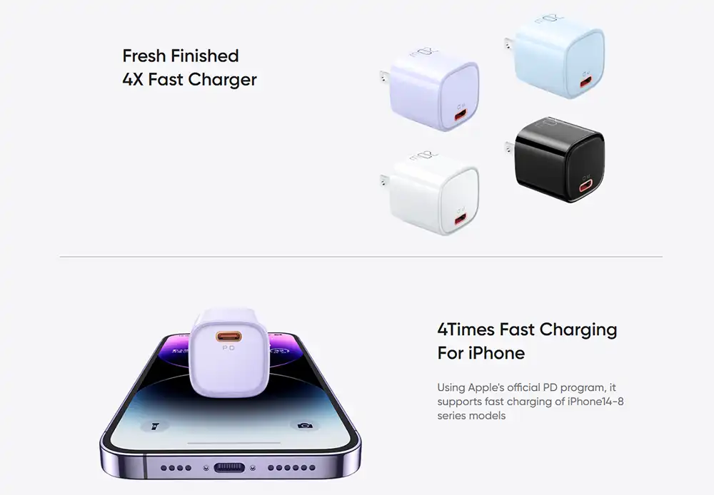 Mcdodo CH-400 PD 20W Fast Charging Adapter 2
