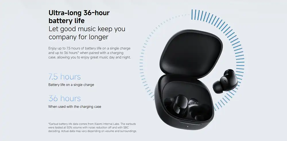 Redmi Buds 6 Play True Wireless Earbuds-3
