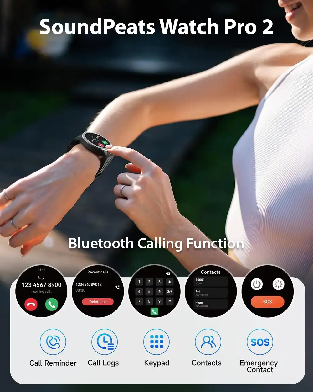 SoundPeats Watch 2 Pro Smartwatch 1