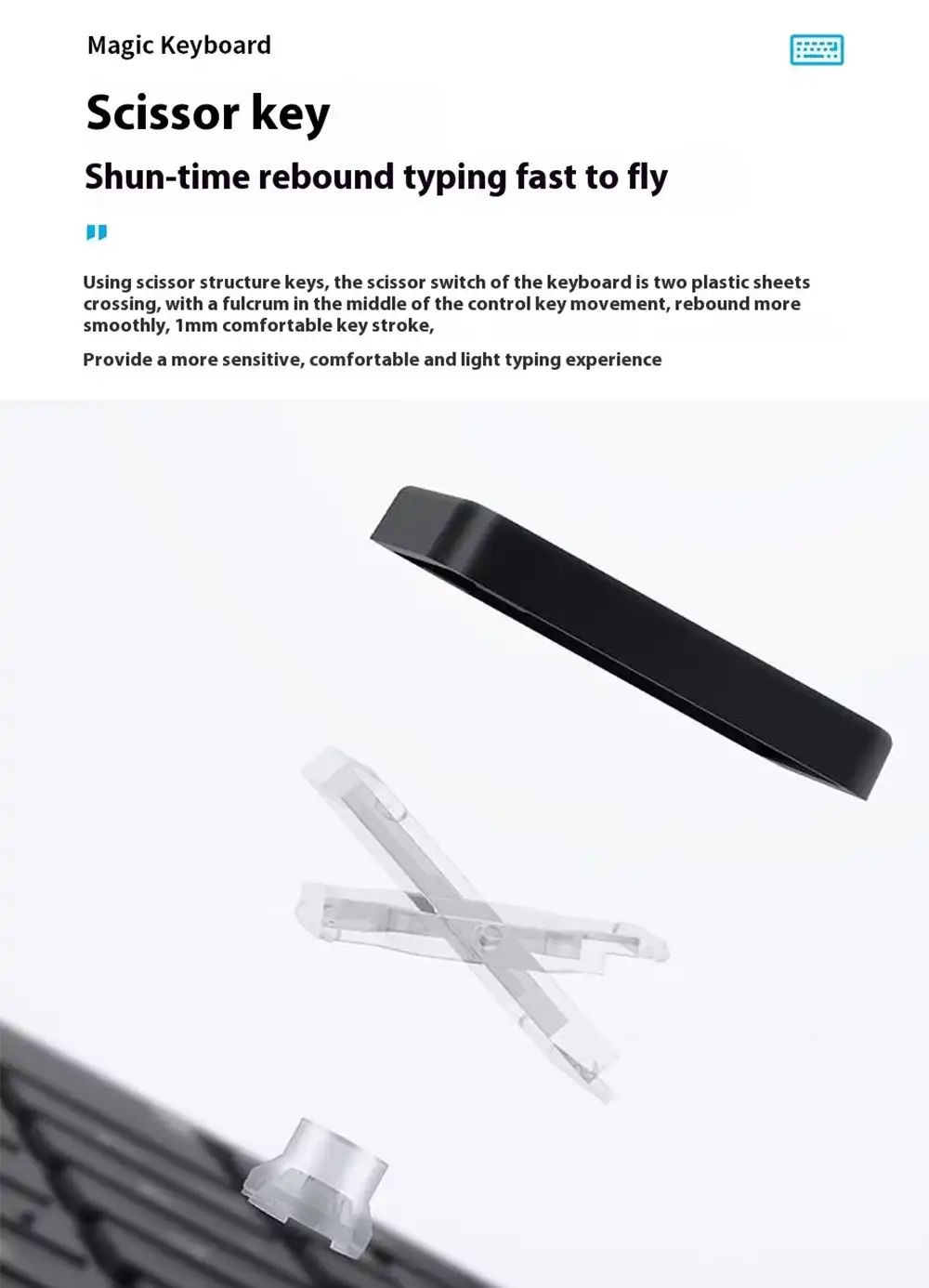 WiWU MK-002 Magic Keyboard for iPads 5