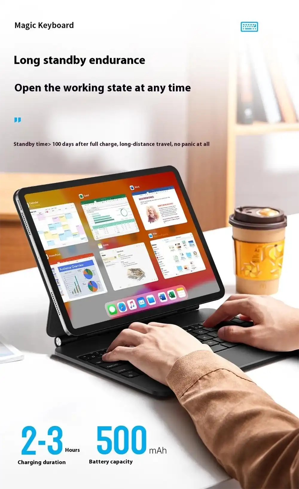 WiWU MK-002 Magic Keyboard for iPads 6