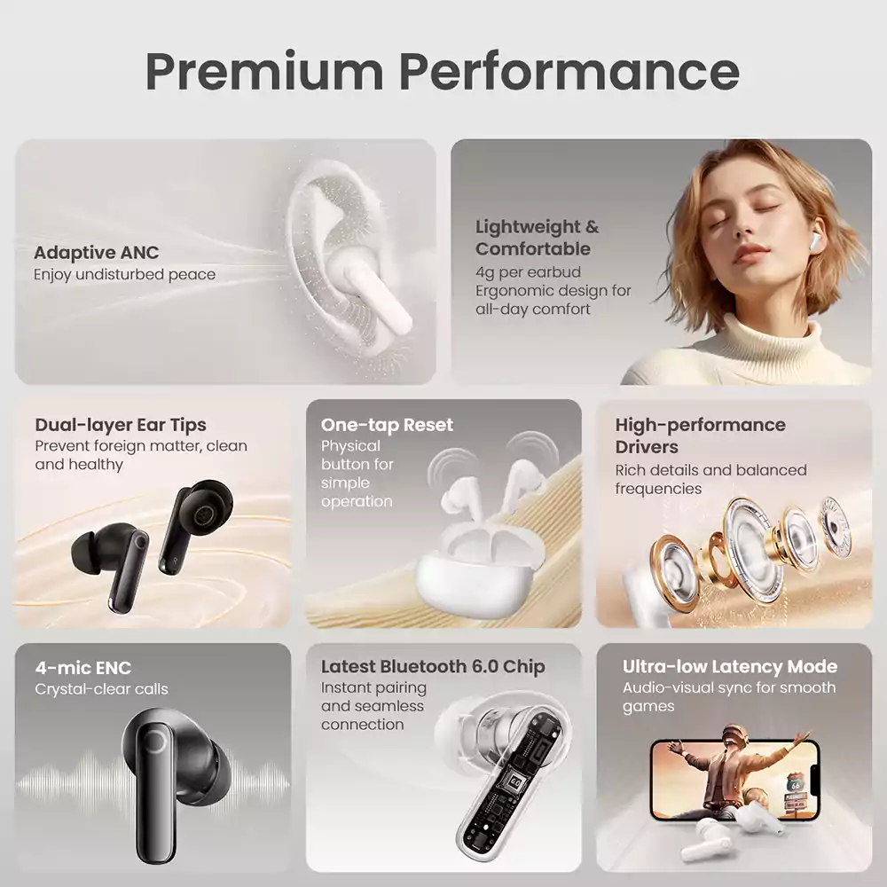 Haylou HQ5 ANC True Wireless Earbuds 1